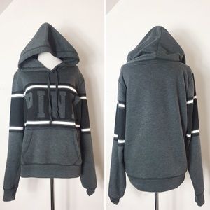 Victoria Secrets Pink Gray Hoodie